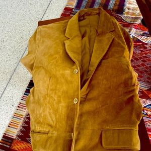 Suede Leather Sport Jacket